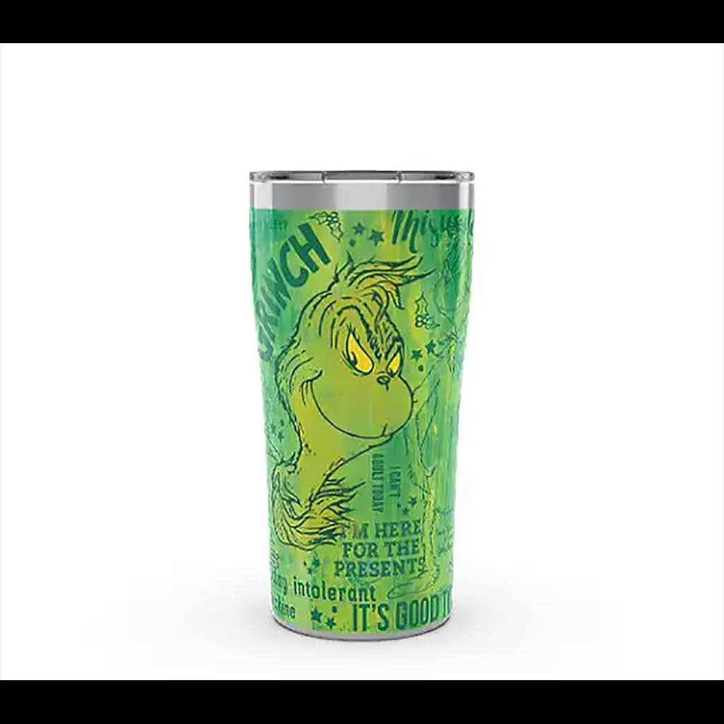 Tervis Triple Walled Dr. Seuss Grinch Green Christmas Insulated Tumbler Cup Keeps Drinks Cold & Hot - Image 3