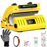 Upgraded Tumbler Heat Press 20 and 30 OZ Tumbler Press fits 16oz 20oz 30oz Skinny Sublimation Tumblers