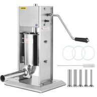 Vevor 3L Manual Sausage Stuffer Maker Meat Filler Machine Stainless Steel