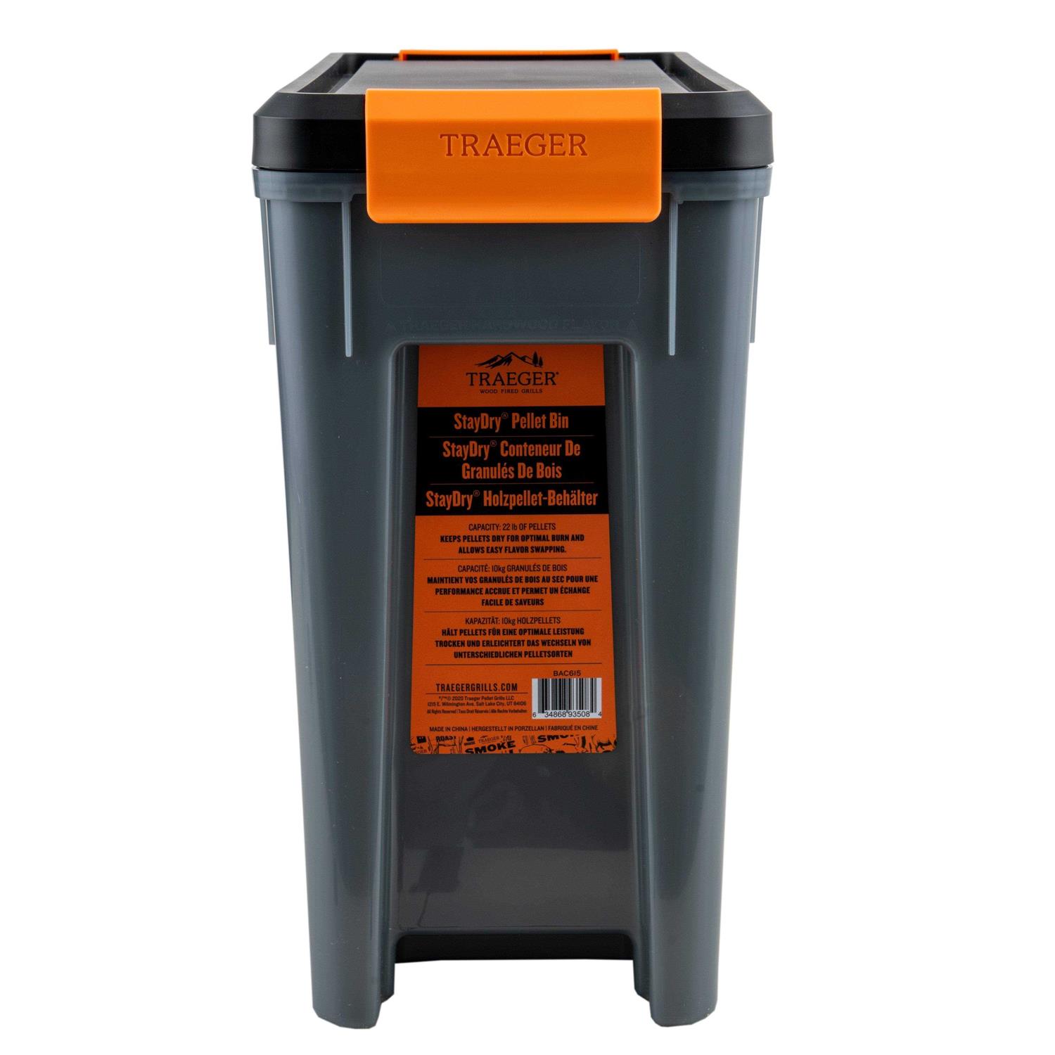 Traeger Pellet grills bac637 Stay Dry Pellet Bin - Image 4