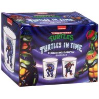 Teenage Mutant Ninja Turtles Turtles in Time Tokka & Rahzar Glass Set