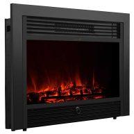 XtremepowerUS Electric Fireplace Insert w/Remote & Timer 28.5 1500W Adjustable 3D Place