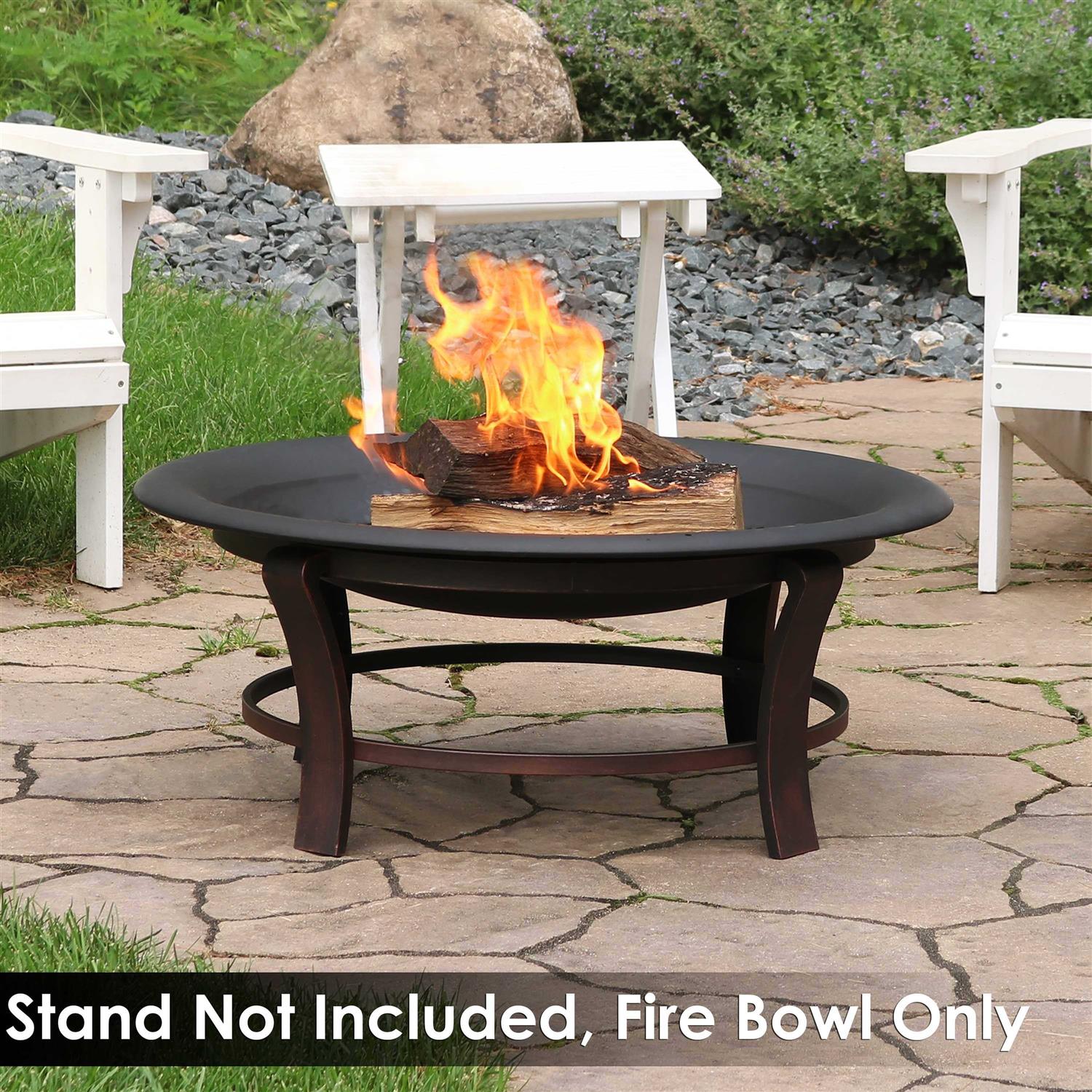 Sunnydaze Decor Classic Replacement Fire Pit Bowl - Image 3