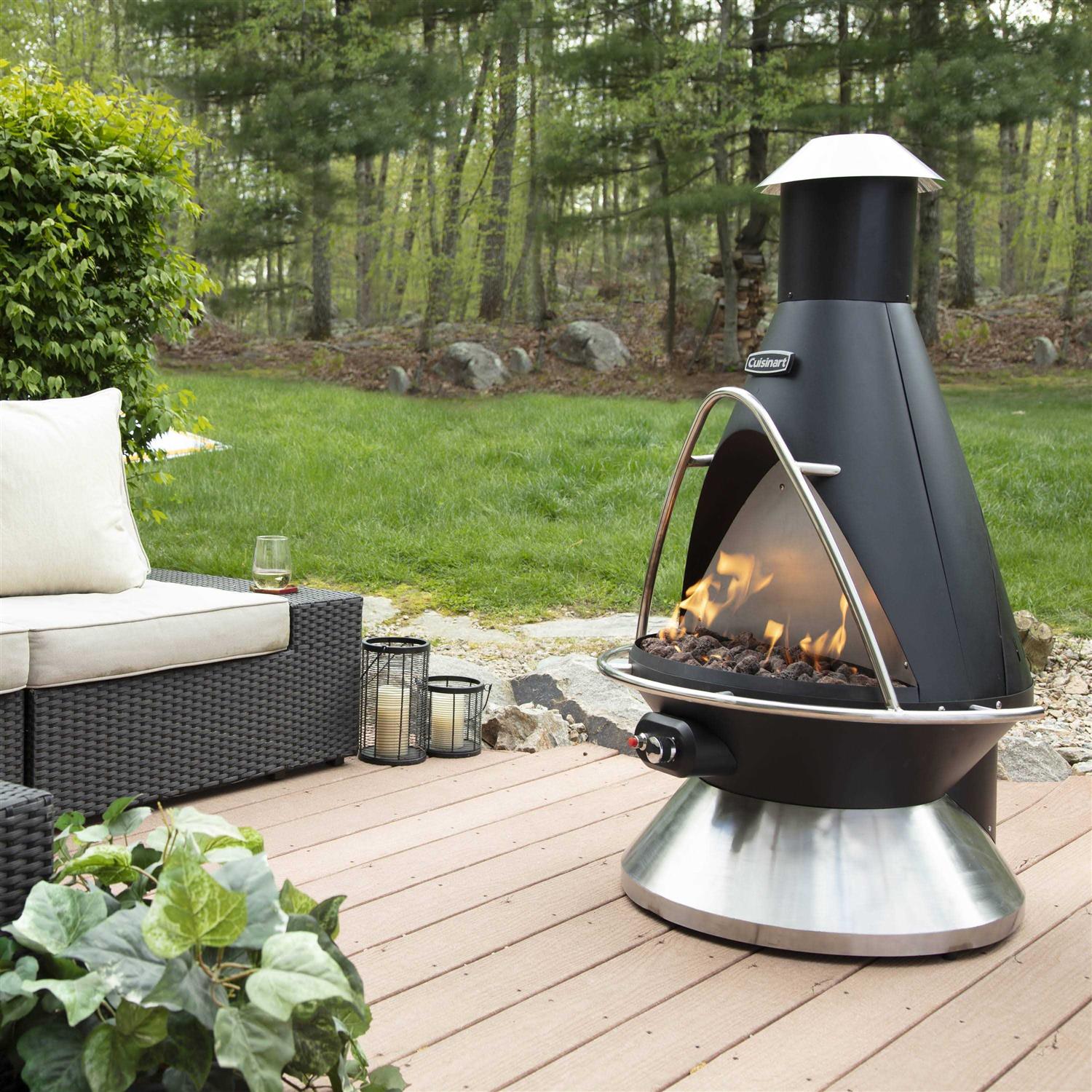 Cuisinart Chimenea Propane Fire Pit - Image 3