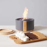 TerraFlame S’mores Roaster Gift Set with Bamboo Tray