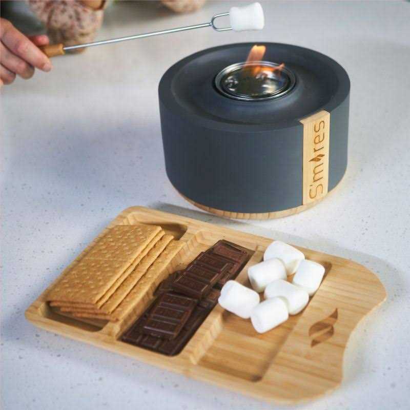TerraFlame S’mores Roaster Gift Set with Bamboo Tray - Image 3