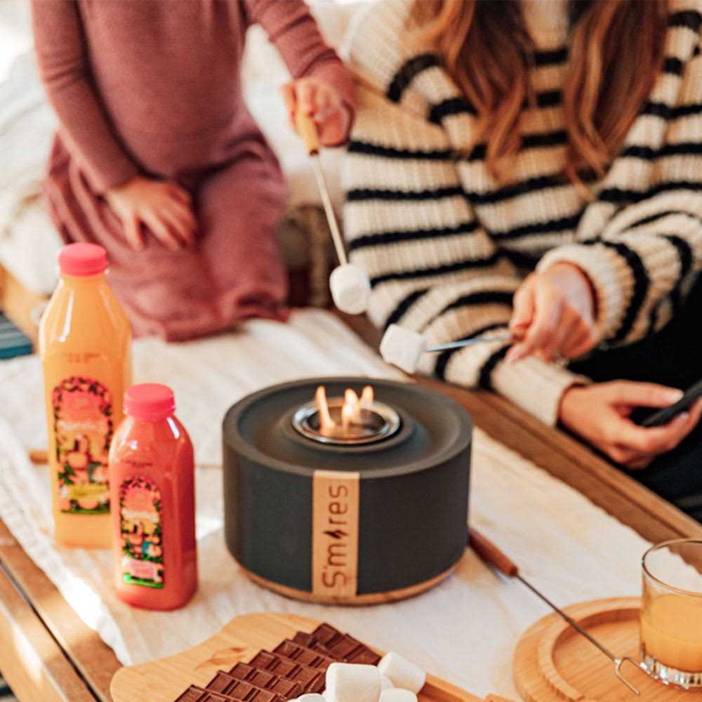 TerraFlame S’mores Roaster Gift Set with Bamboo Tray - Image 5