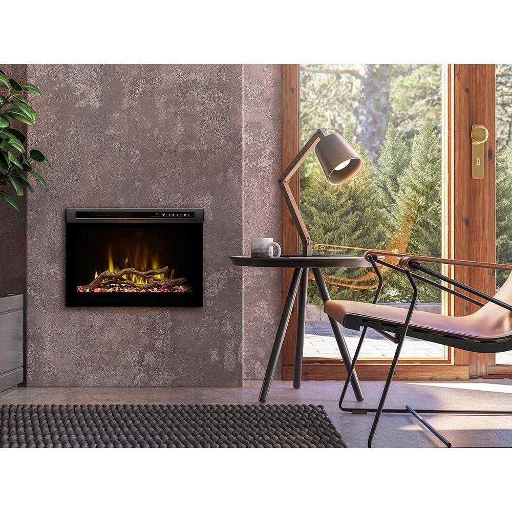 Dimplex 26-in Multi-Fire XHD Pro Plug-in Electric Fireplace with Acrylic Ice & Driftwood - Image 2