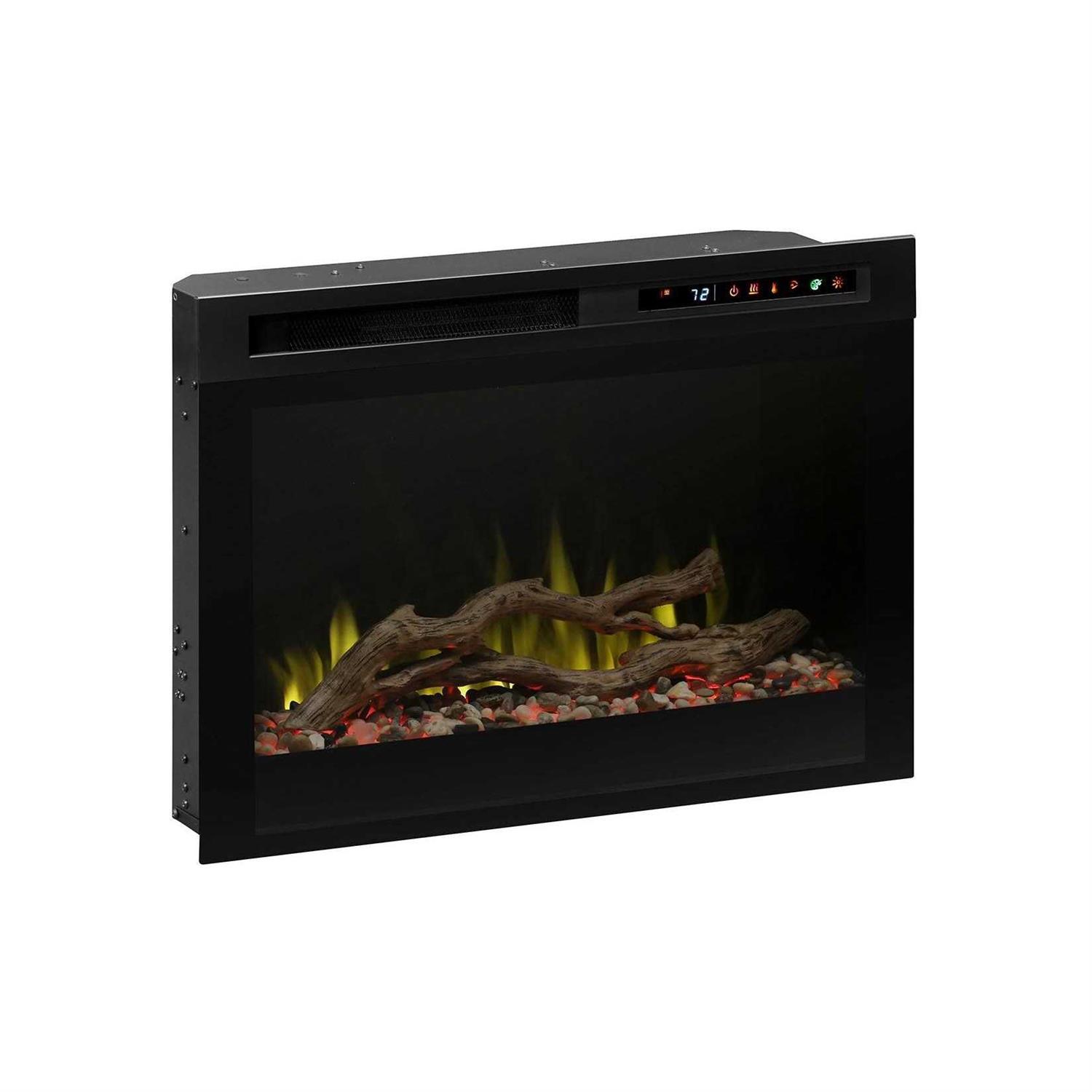 Dimplex 26-in Multi-Fire XHD Pro Plug-in Electric Fireplace with Acrylic Ice & Driftwood - Image 4