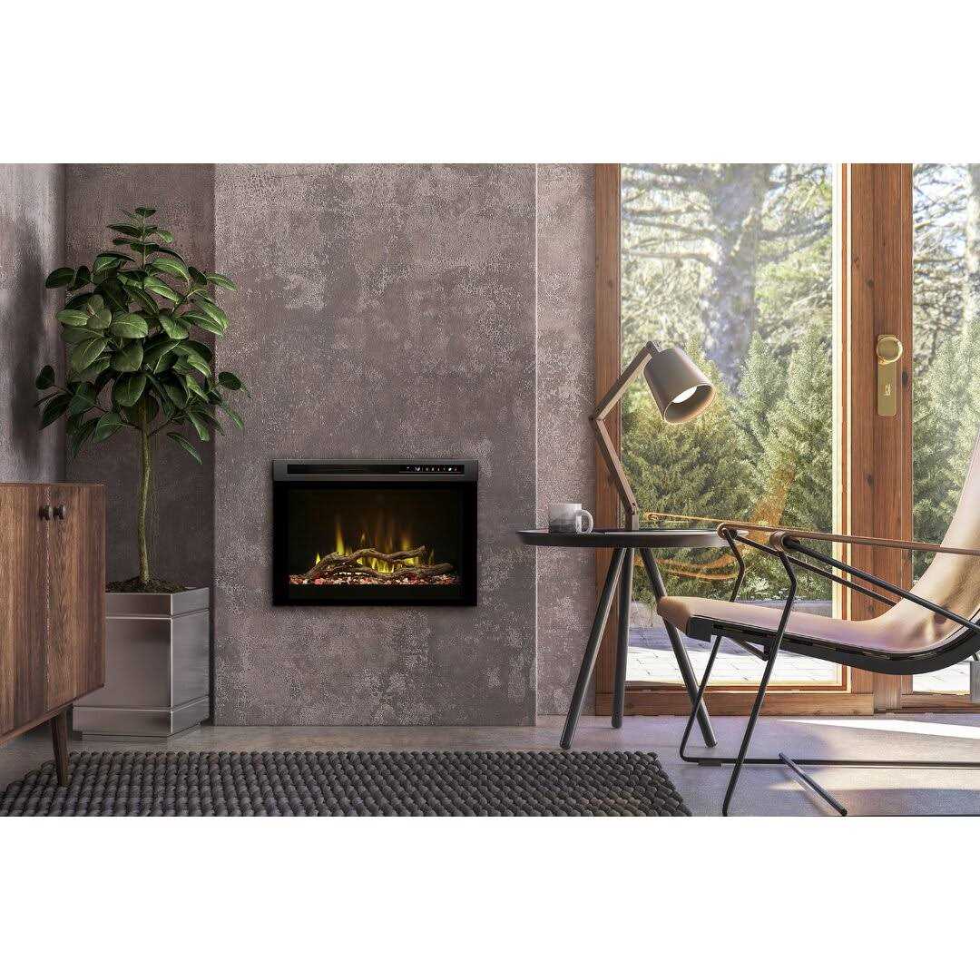 Dimplex 26-in Multi-Fire XHD Pro Plug-in Electric Fireplace with Acrylic Ice & Driftwood - Image 5