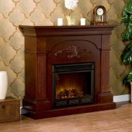 Southern Enterprises Sicilian Harvest Electric Fireplace