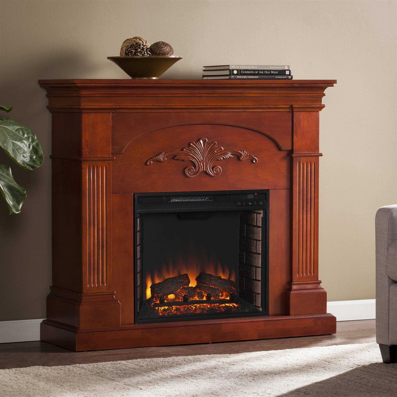 Southern Enterprises Sicilian Harvest Electric Fireplace - Image 5