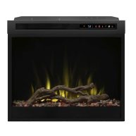 Dimplex 28-in Multi-Fire XHD Pro Plug-in Electric Fireplace with Acrylic Ice & Driftwood