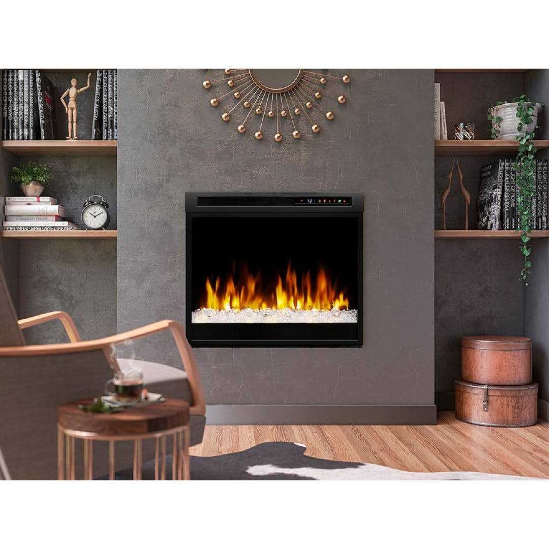 Dimplex 28-in Multi-Fire XHD Pro Plug-in Electric Fireplace with Acrylic Ice & Driftwood - Image 4