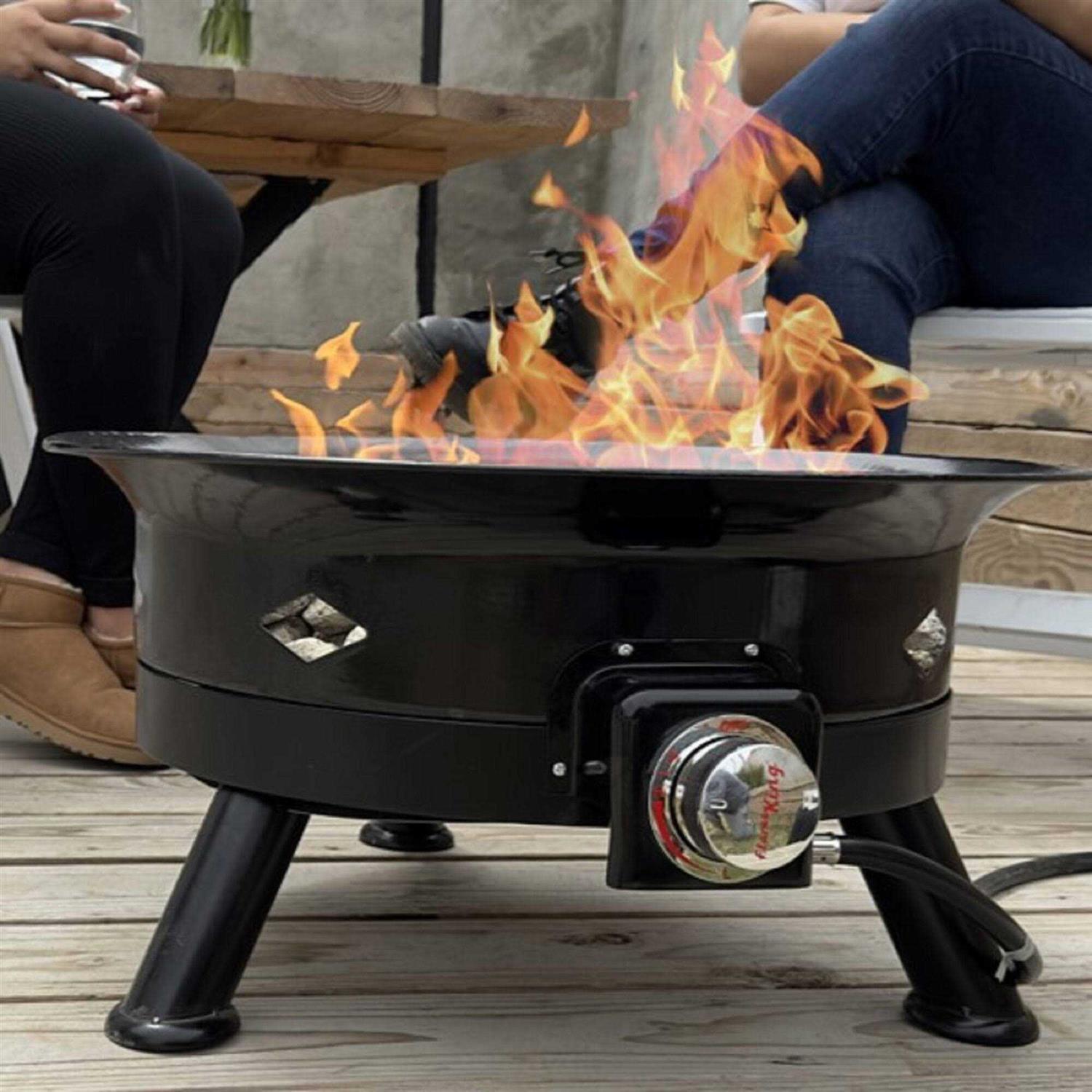 Flame King Smokeless Propane Fire Pit - Image 5