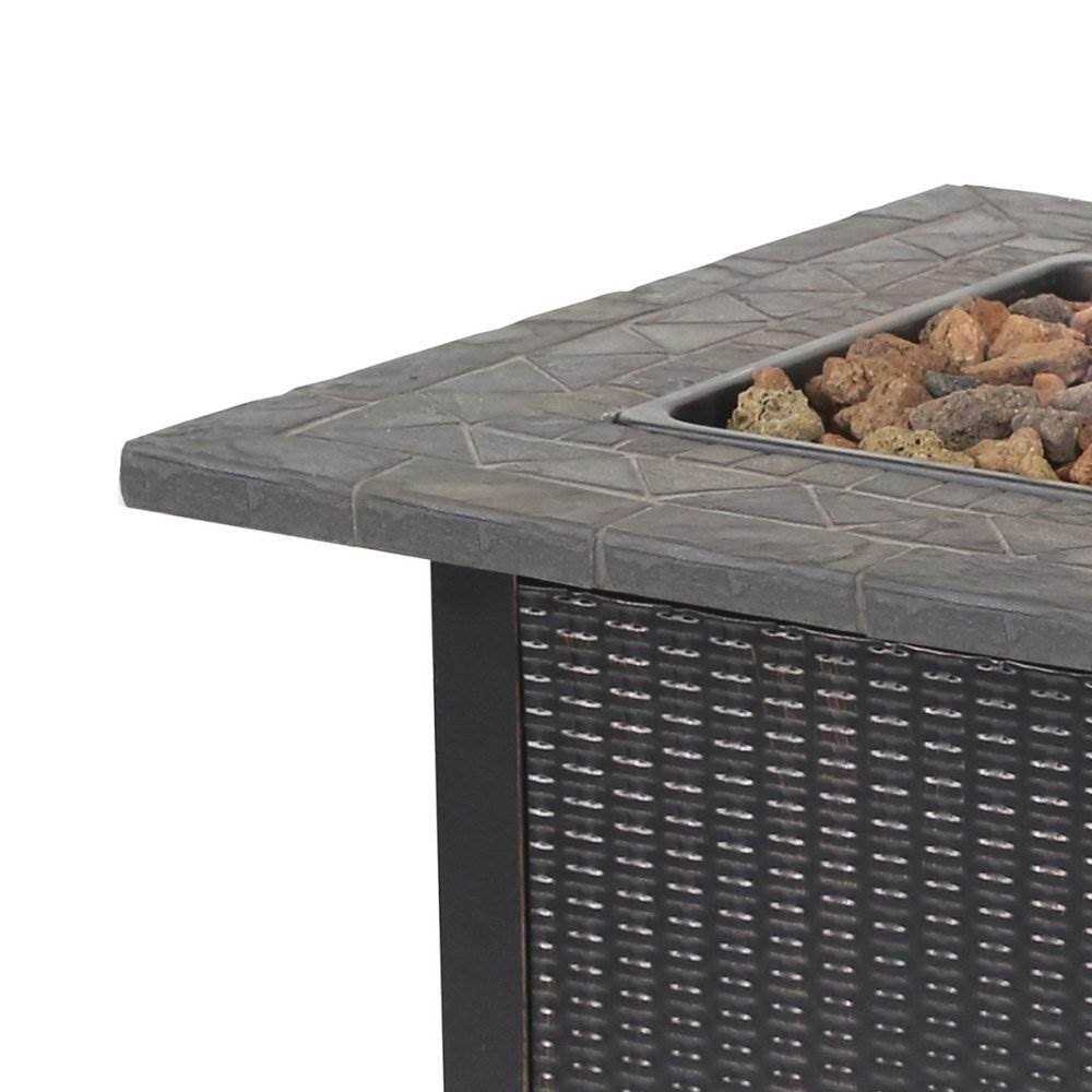 Endless Summer LP Gas Outdoor Fire Pit with Resin Mantel - Image 3