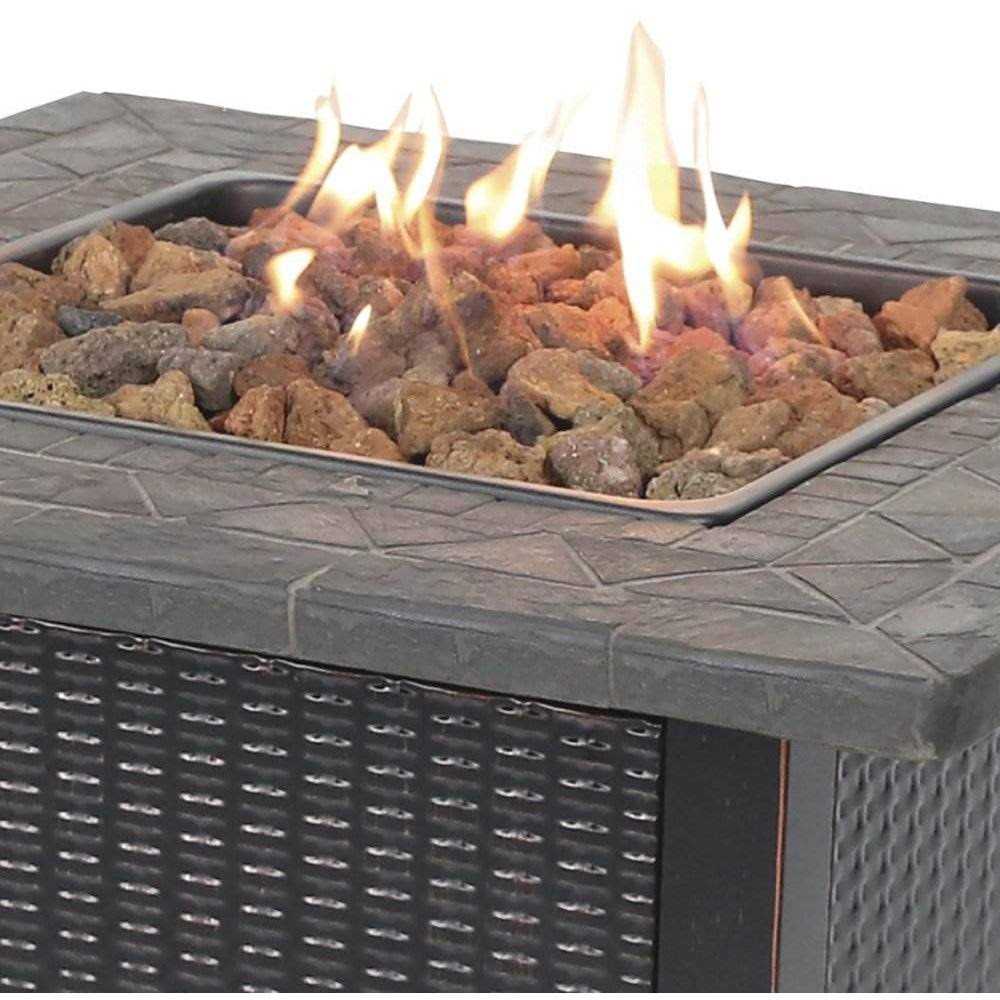 Endless Summer LP Gas Outdoor Fire Pit with Resin Mantel - Image 4