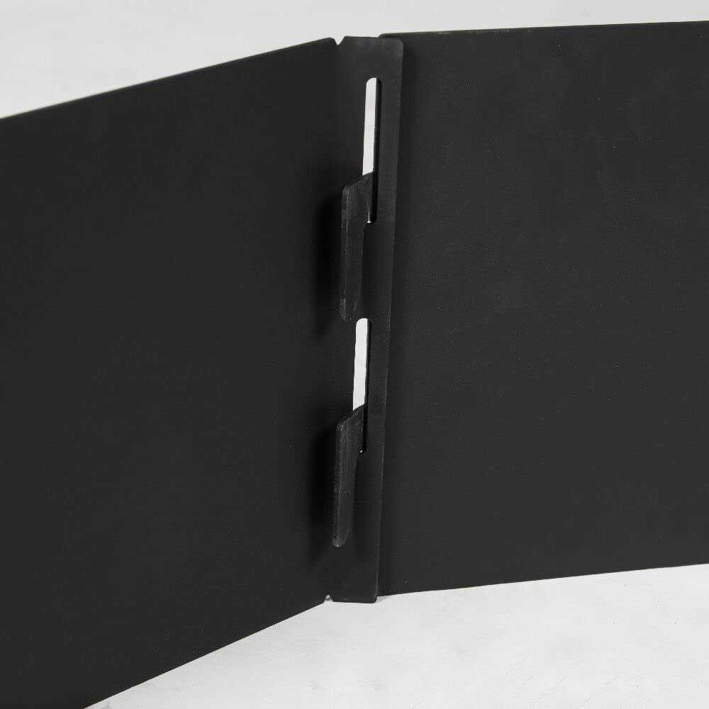 Titan Great Outdoors Heavy Steel Campfire Pit Ring Panels, Portable Collapsible design, Easy to Transport, Campfires and Bonfires - Image 5