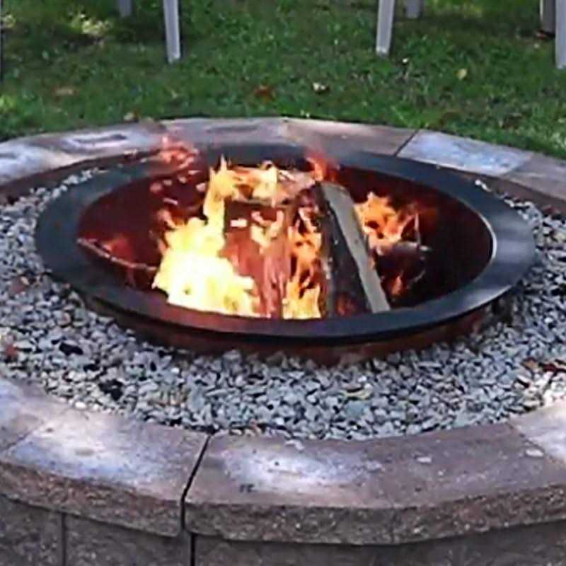 Vbenlem Fire Pit Ring 42-Inch Outer/36-Inch Inner Diameter - Image 4