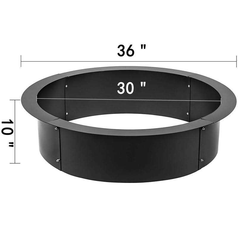 Vbenlem Fire Pit Ring 42-Inch Outer/36-Inch Inner Diameter - Image 5