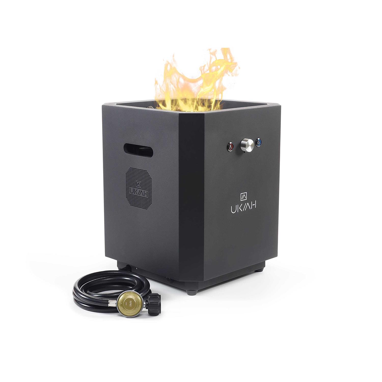 Ukiah Note Portable Audio Propane Fire Pit with Beat to Music Technology - Image 2