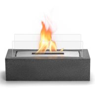 TURBRO Tabletop Ethanol Fuel Fire Pit Portable Alcohol Fireplace Bowl