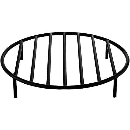 VEVOR Fire Pit Grate Heavy Duty Iron Round Firewood Grate Round Wood Fire Pit Grate - Image 3