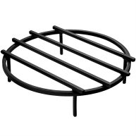 VEVOR Fire Pit Grate Heavy Duty Iron Round Firewood Grate Round Wood Fire Pit Grate