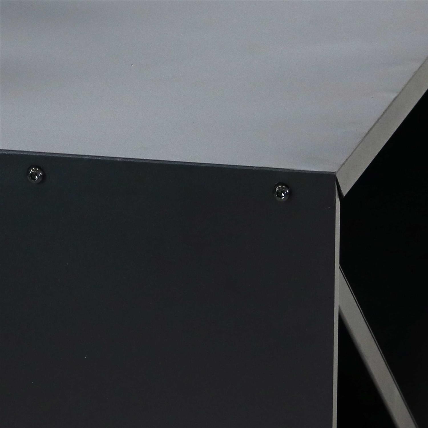 Sunnydaze Triple Triangle Steel Firewood Log Rack - Image 4