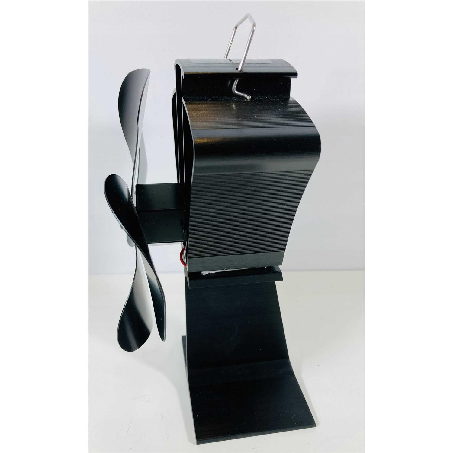 Tomersun 4 Blades Heat Powered Stove Fireplace Fan For Home Wood Log Burning Fireplace Circulating Warm Air Saving Fuel Efficiently - Image 3