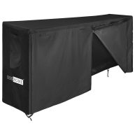 Vivohome Waterproof Log Rack Cover Heavy Duty 600D Oxford Outdoor Firewood Storage Cover