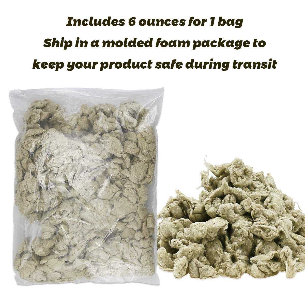 Utheer Gas Fireplace Glowing Embers, Rock Wool for Vent Free or Vented Gas Log S - Image 2