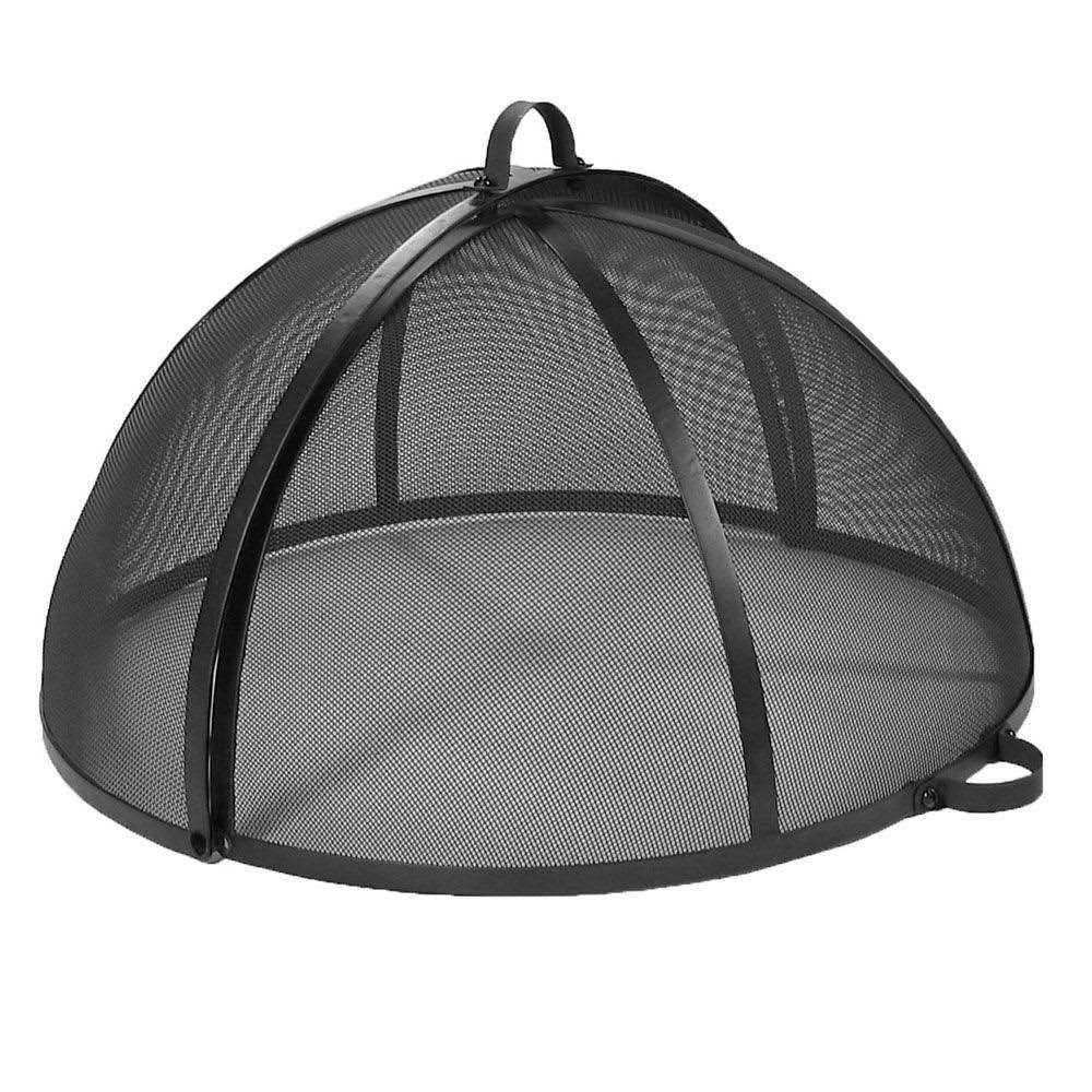 Sunnydaze Easy Access Steel Fire Pit Spark Screen - Image 3