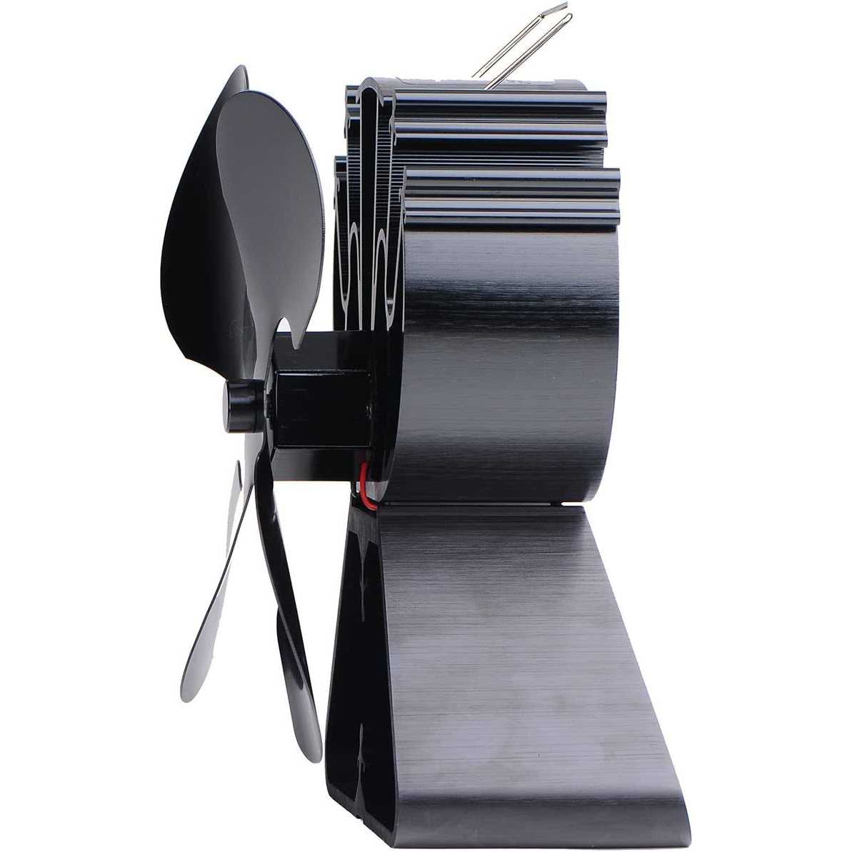 Voda 4-blade Heat Powered Stove Fan for Wood/Log Burner/fireplace increases 80% more warm air than 2 blade Fan - Image 4