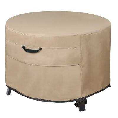 Round Water Resistant Fire Pit Cover with 3 Year Warranty ULTCOVER - Image 2