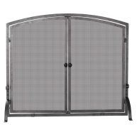 Uniflame Single Panel Olde World Iron Screen with Doors Large S-1142