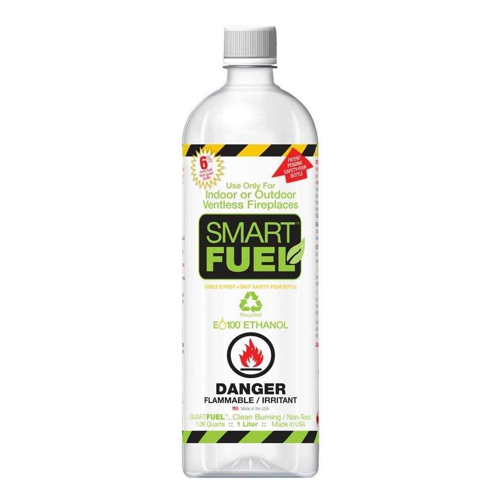 Smart Fuel 6 Liter Pack Indoor/Outdoor Fireplace Fuel