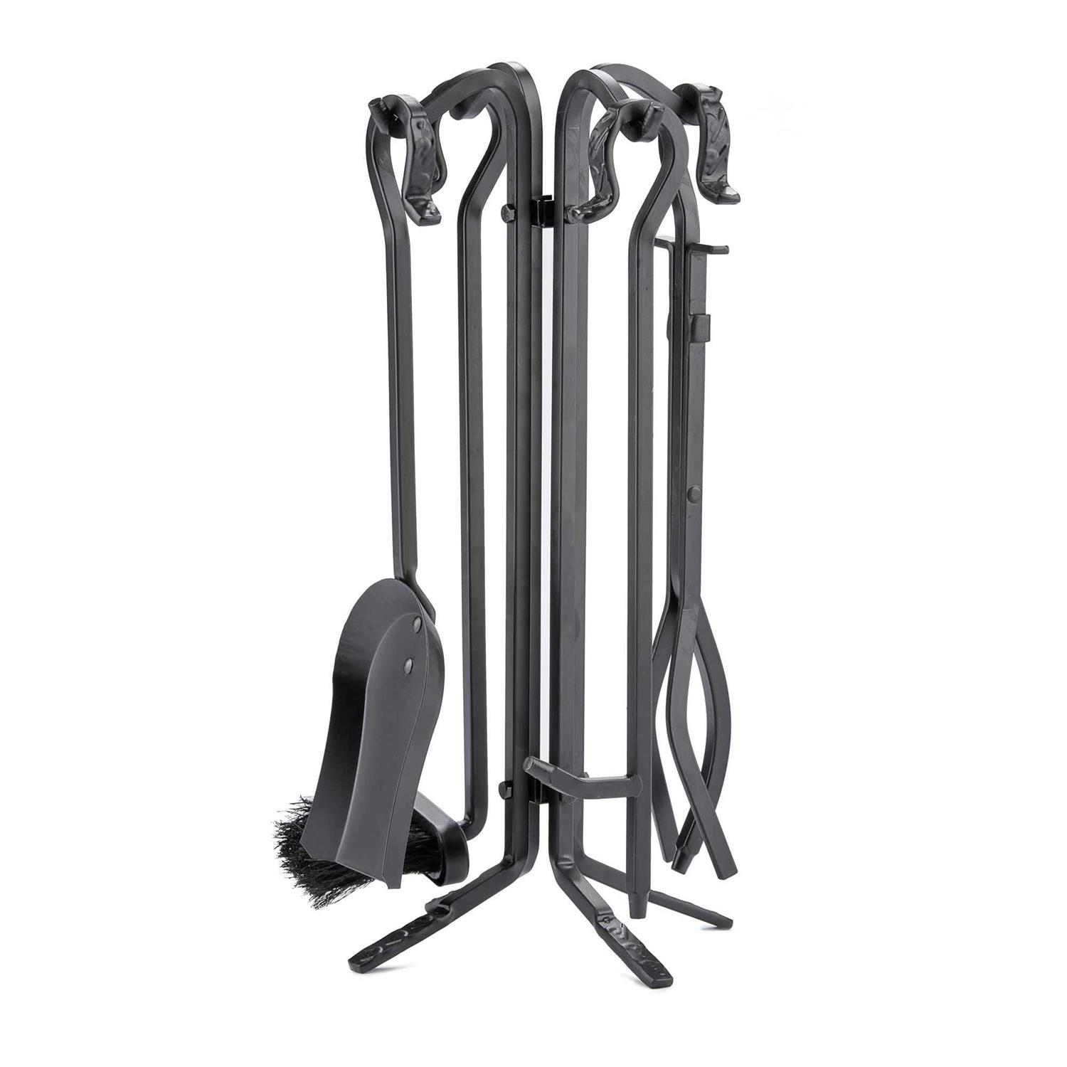 Uniflame 5 Piece Black Rustic Mini Fireset F-1126