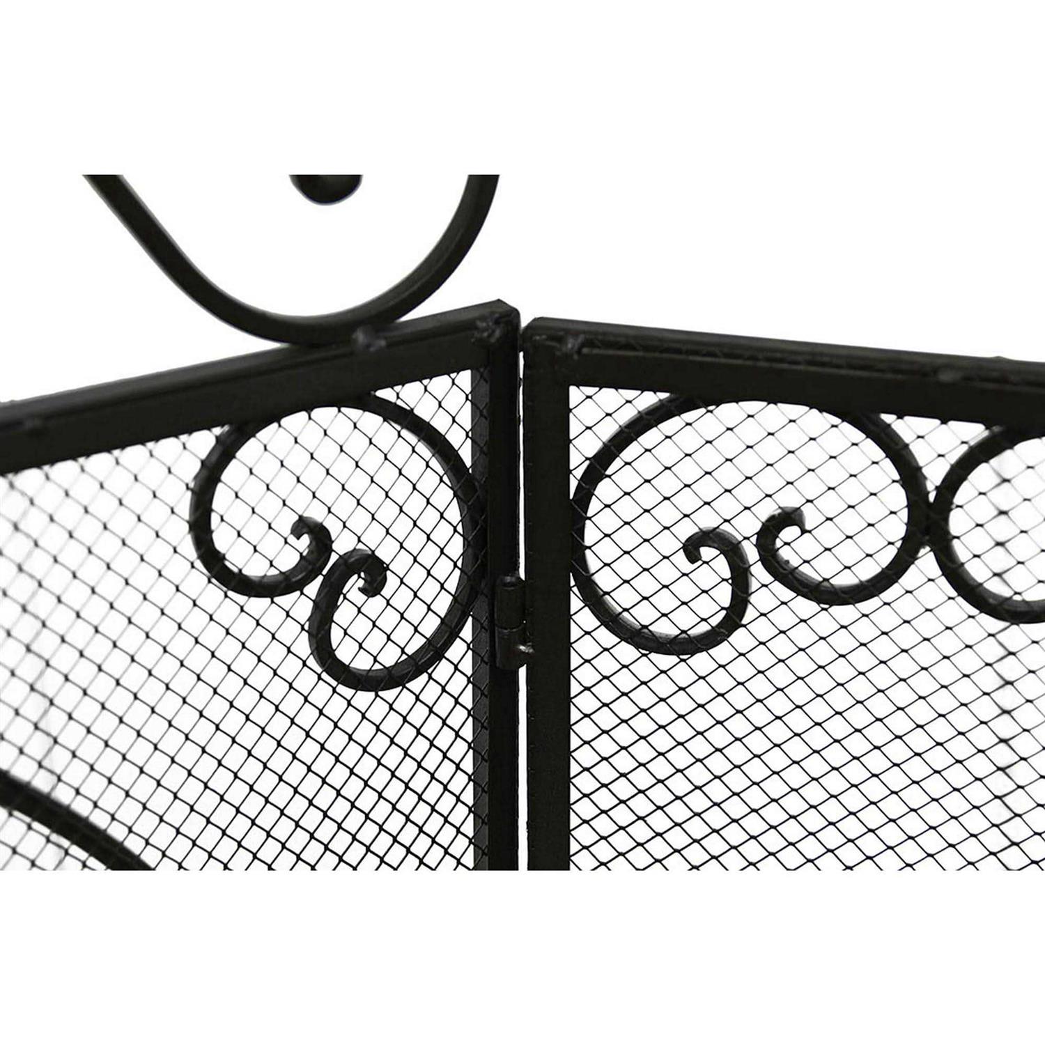 Star Metal Fireplace Screen - Image 3