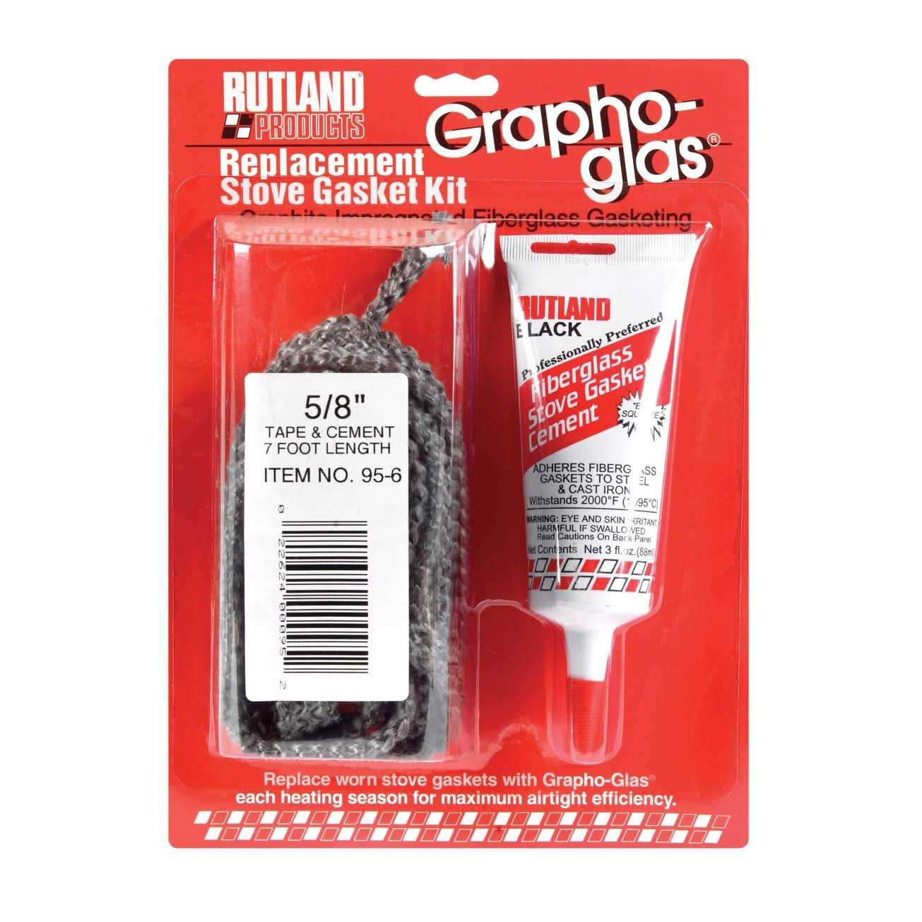 Rutland Grapho-Glas Stove Gasket Kit - Image 4