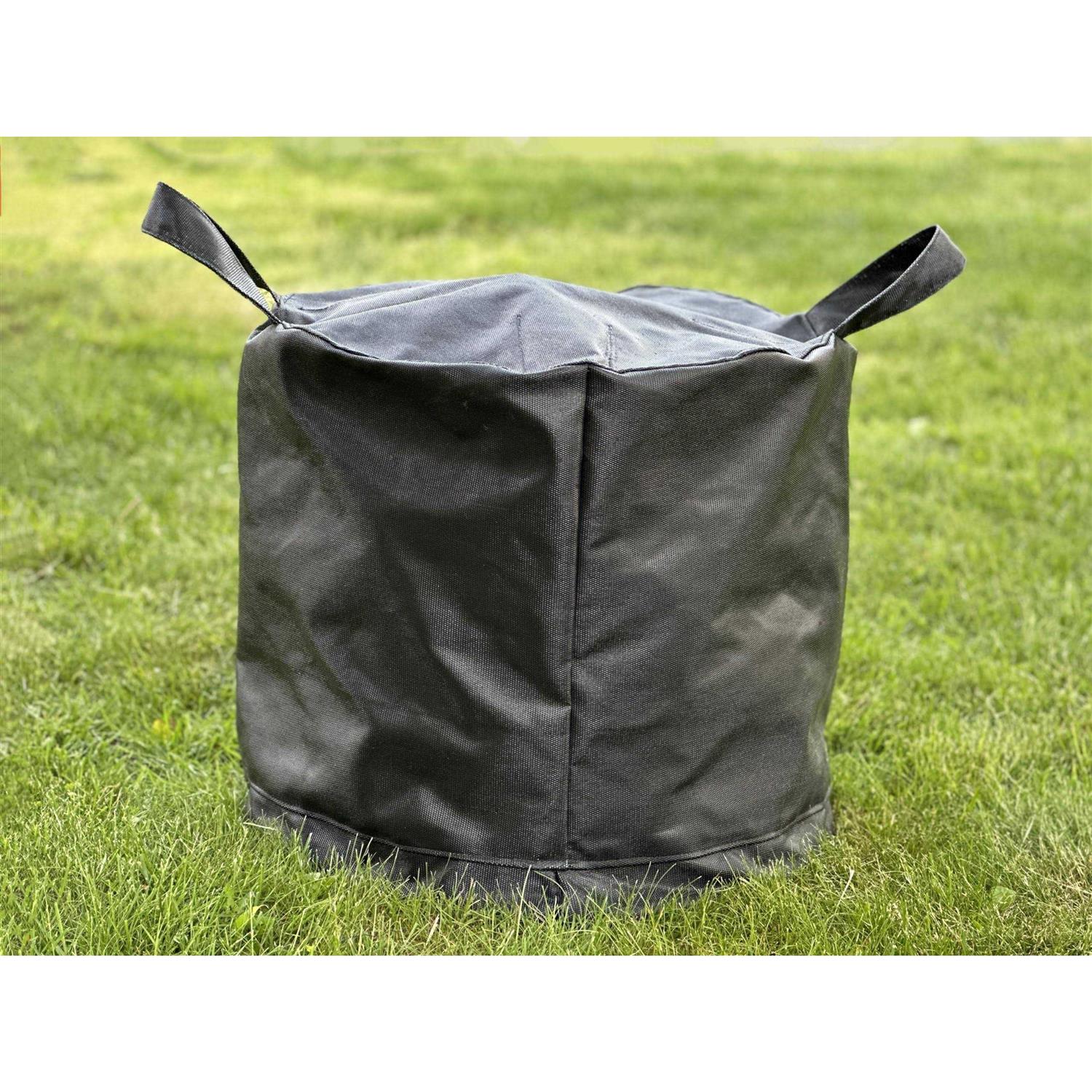 Tame The Flame Firepit Covers, LLC Tame The Flame 22 Round Firepit Cover Fireproof Cover Open Flame - Image 3