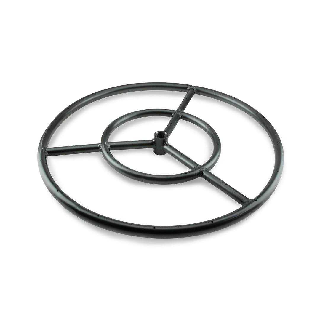 Steel Ring Fire Pit Burner Kit Fire Pit Essentials