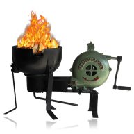 Simond Store Blacksmithing Coal Forge Furnace with Hand Blower for Knife Making Forging Farriers Tools and Equipment – Vintage Style Coal Forge
