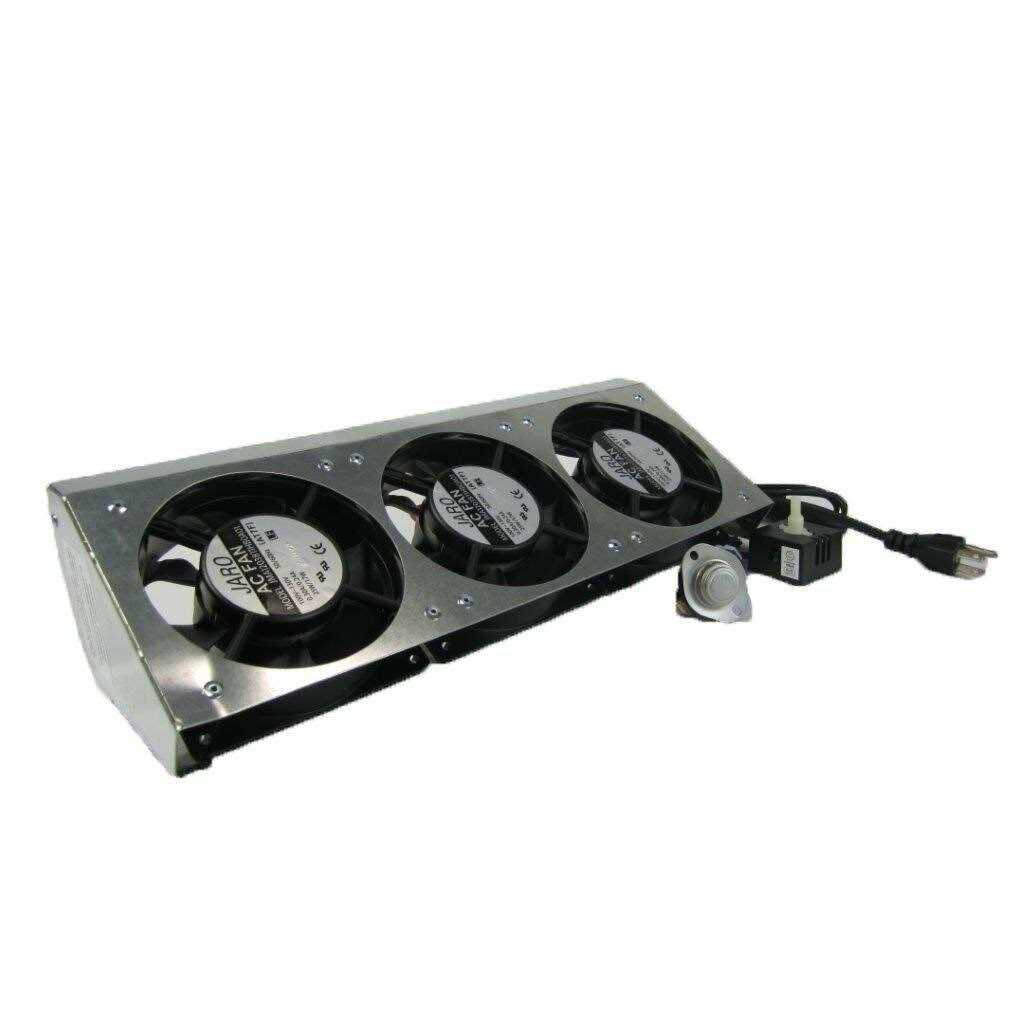 Tjernlund FB3F Universal Fireplace Blower and Adjustable Thermo Switch and Speed Control Kit 330 CFM - Image 2