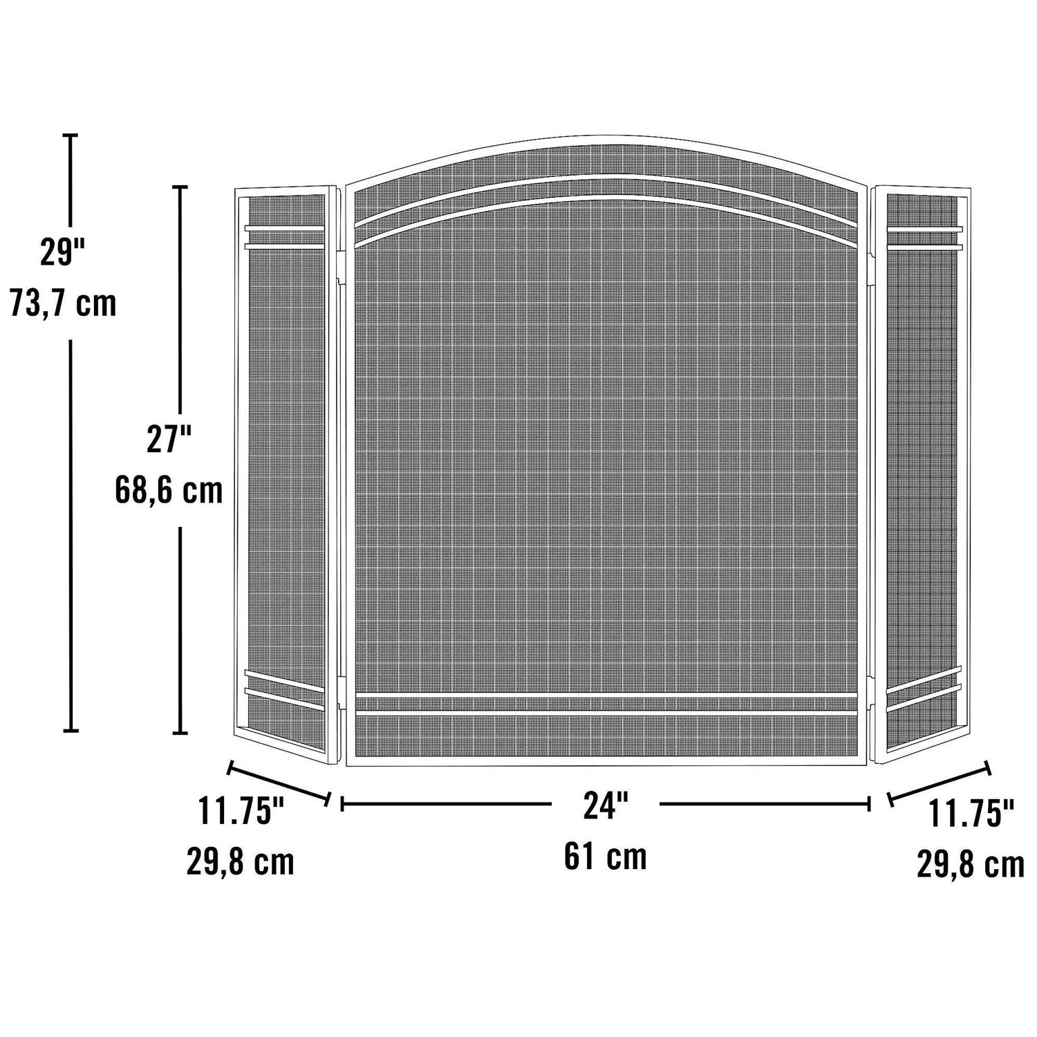 ShelterLogic Classic Fireplace Screen - Image 5