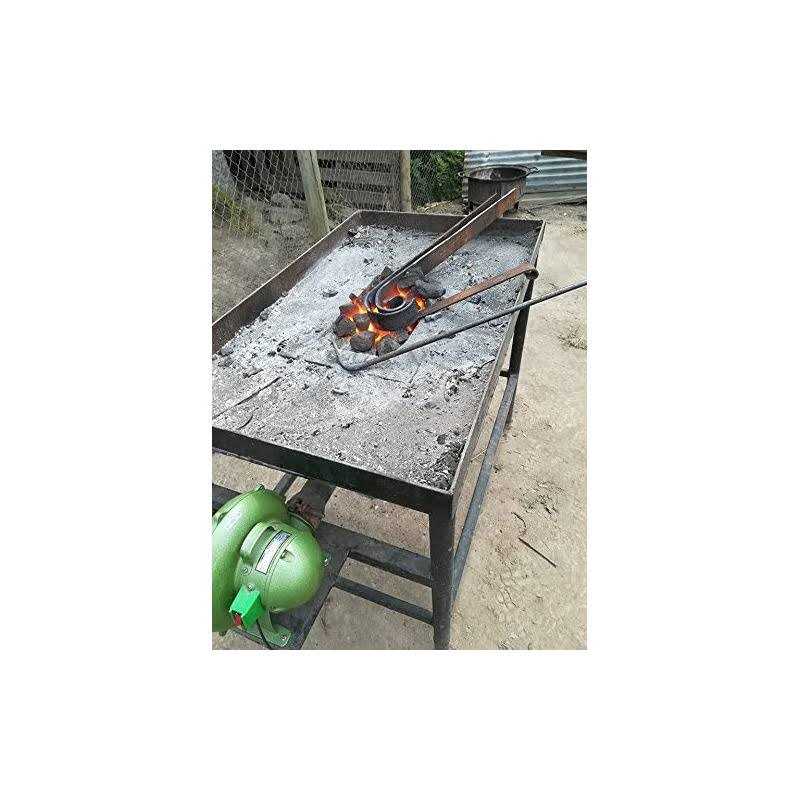 sunlar 110v 250w us style electric blacksmith forge blower blacksmithing coal forge fan air blower tools with 125cfm - Image 2