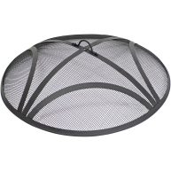 Sunnydaze Decor Reinforced Steel Mesh Fire Pit Spark Screen
