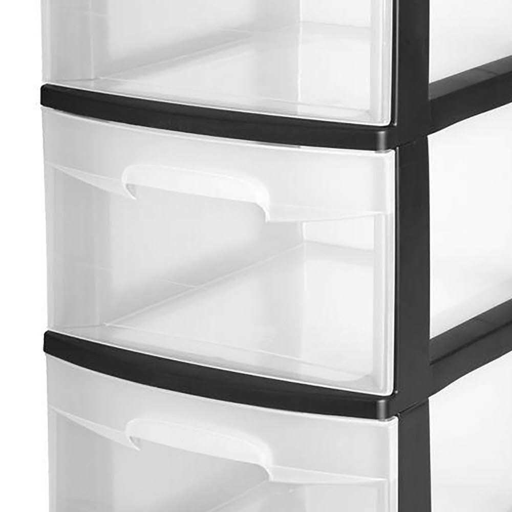 Sterilite 3 Drawer Cart - Image 4