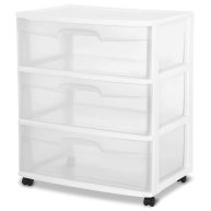 Sterilite 3 Drawer Cart