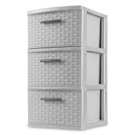 Sterilite 3 Drawer Weave Tower